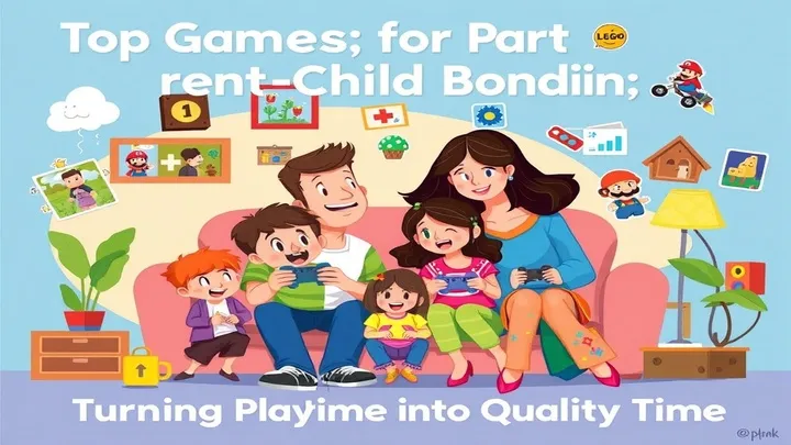 Top Games for Parent–Child Bonding: Turning Playtime into Quality Time